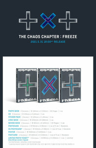 TOMORROW X TOGETHER TXT - CHAOS CHAPTER : FREEZE (You can choose ver) - K-STAR
