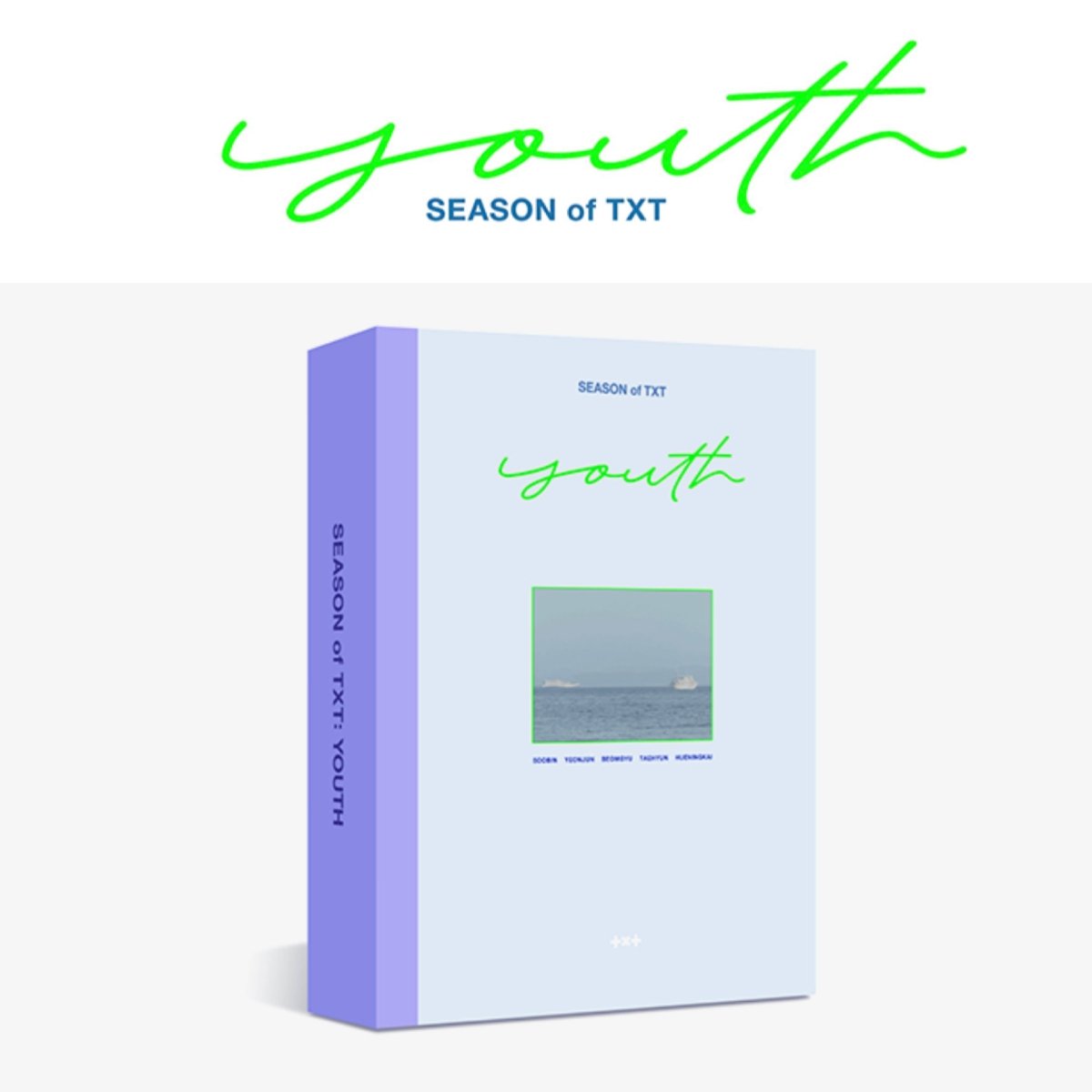 TXT H:OUR The 2nd Photobook Photo book DVD Tomorrow X
