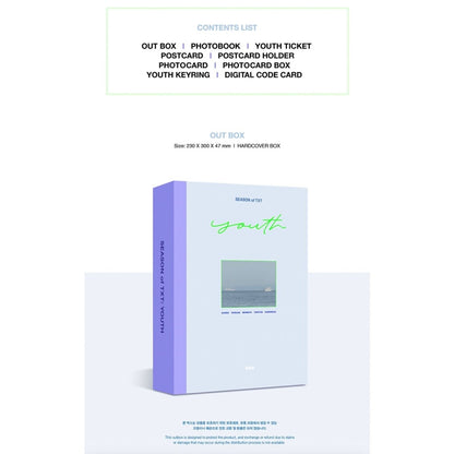 TOMORROW X TOGETHER TXT Season of TXT : YOUTH 2nd Summer Photobook - K-STAR