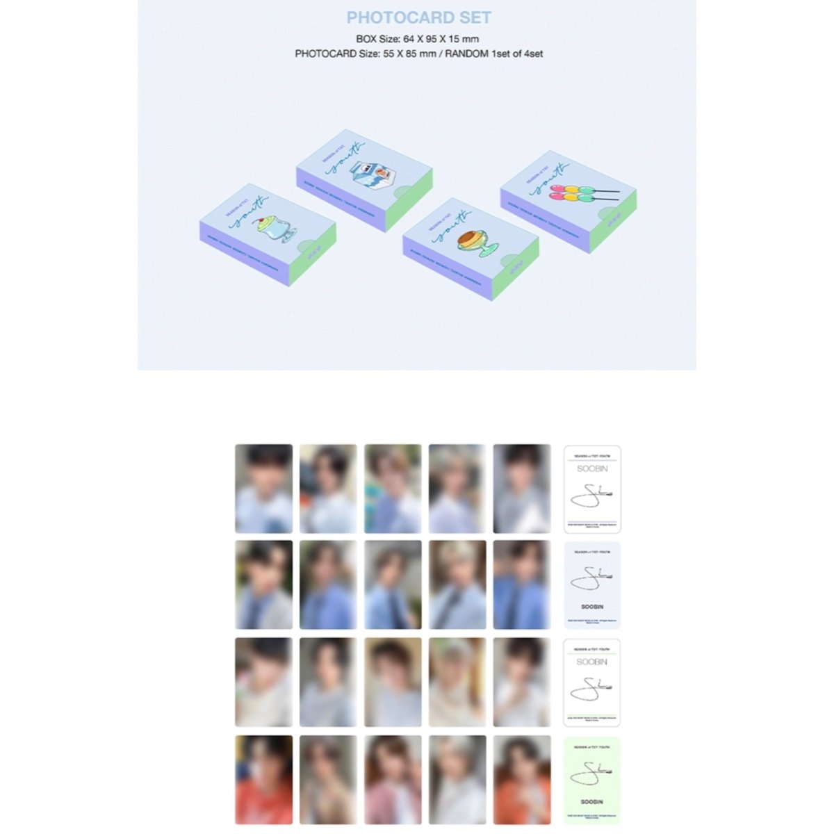 TOMORROW X TOGETHER TXT Season of TXT : YOUTH 2nd Summer Photobook
