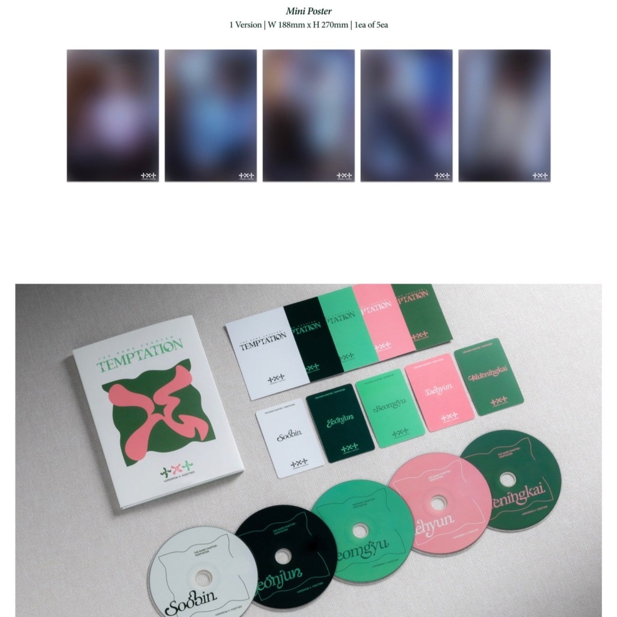 TOMORROW X TOGETHER TXT - Temptation LULLABY Ver. (You Can Choose Member) - K-STAR