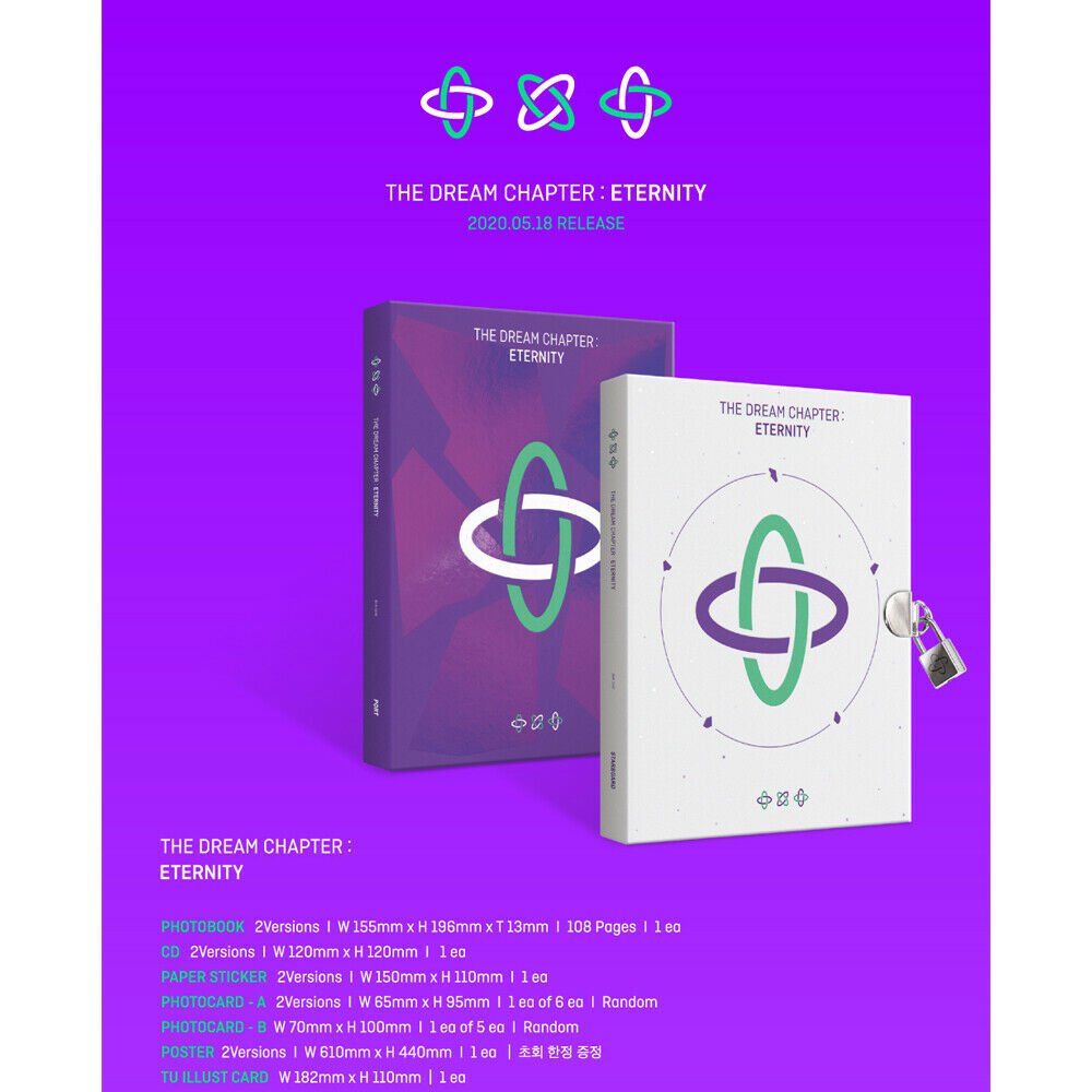 TOMORROW X TOGETHER TXT - The Dream Chapter: ETERNITY (You can choose ver) - K-STAR