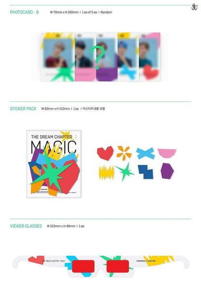 TOMORROW X TOGETHER TXT - The Dream Chapter: MAGIC (You can choose ver + Free Shipping) - K-STAR