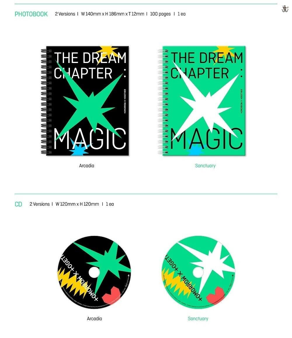 TOMORROW X TOGETHER TXT - The Dream Chapter: MAGIC (You can choose ver + Free Shipping) - K-STAR