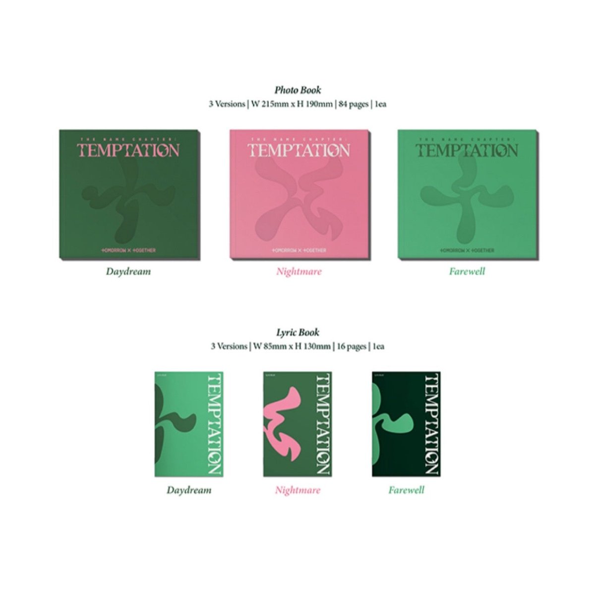 TOMORROW X TOGETHER TXT - The Name Chapter: TEMPTATION - K-STAR