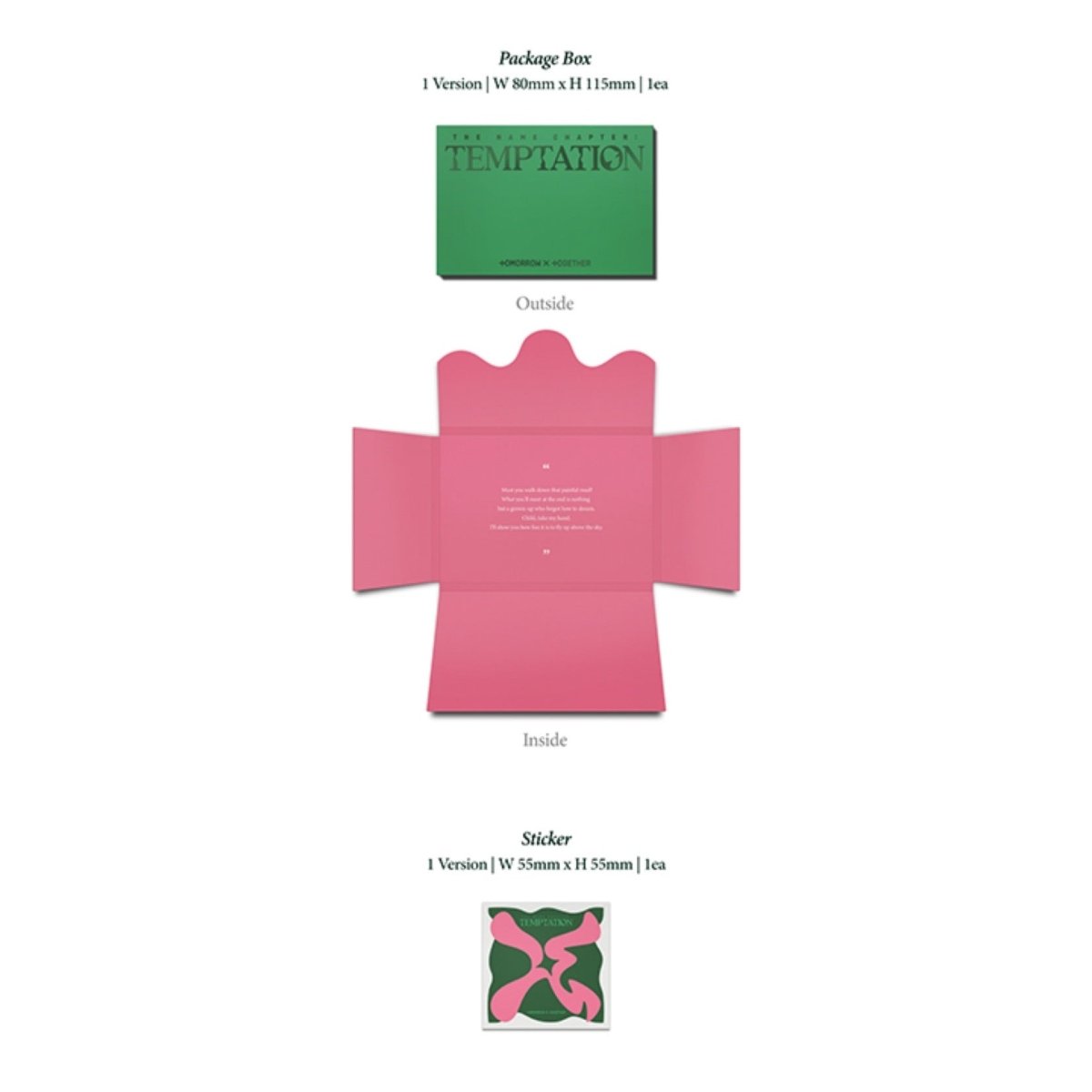 TOMORROW X TOGETHER TXT - The Name Chapter: Temptation (Weverse Ver) - K-STAR