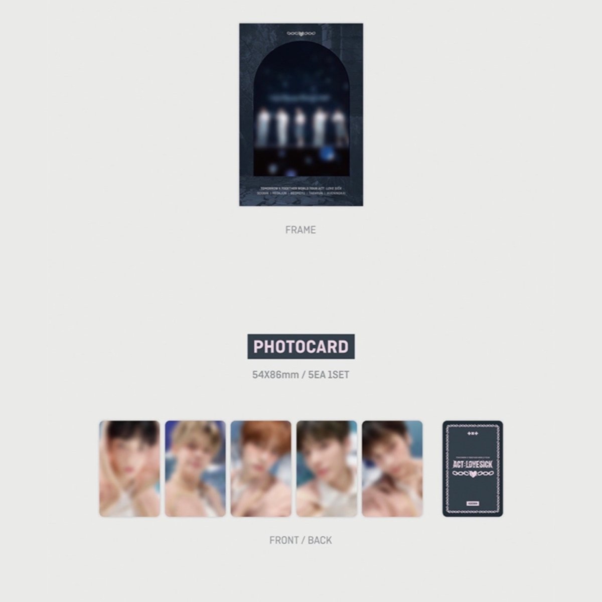 TOMORROW X TOGETHER : World Tour ACT: LOVE SICK in Seoul Digital Code + POB - K-STAR