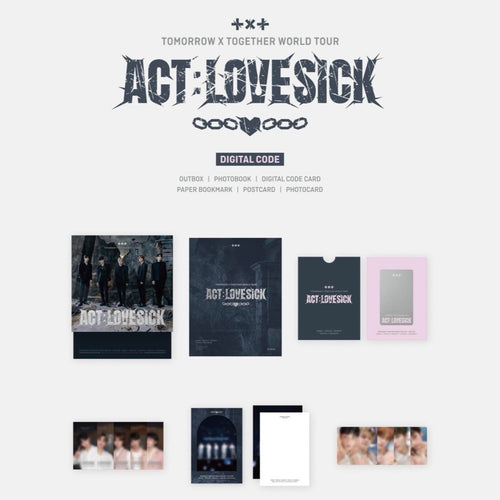 TOMORROW X TOGETHER : World Tour ACT: LOVE SICK in Seoul Digital Code + POB - K-STAR