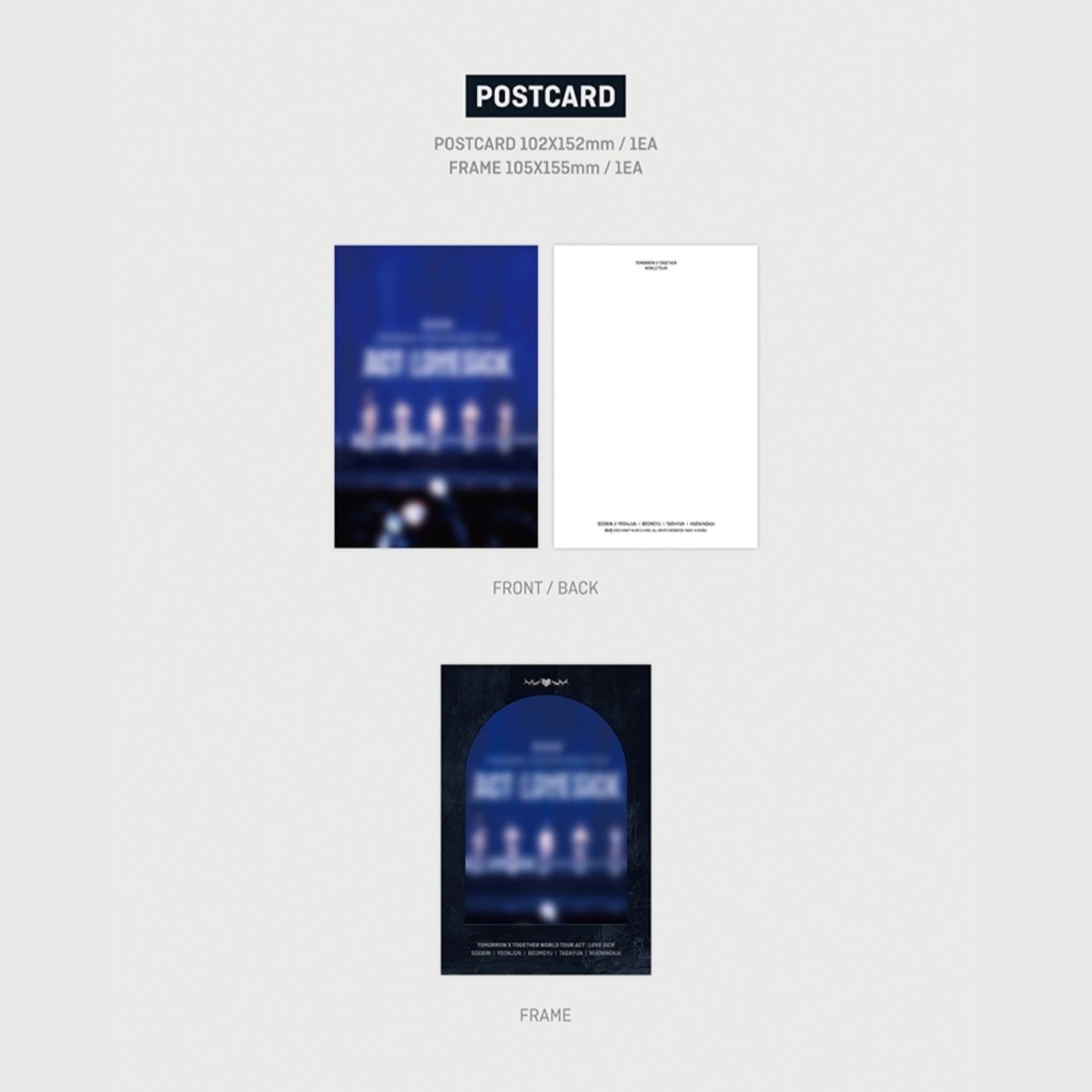 TOMORROW X TOGETHER : World Tour ACT: LOVE SICK in Seoul DVD + POB - K-STAR