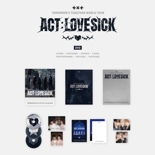 TOMORROW X TOGETHER : World Tour ACT: LOVE SICK in Seoul DVD + POB - K-STAR