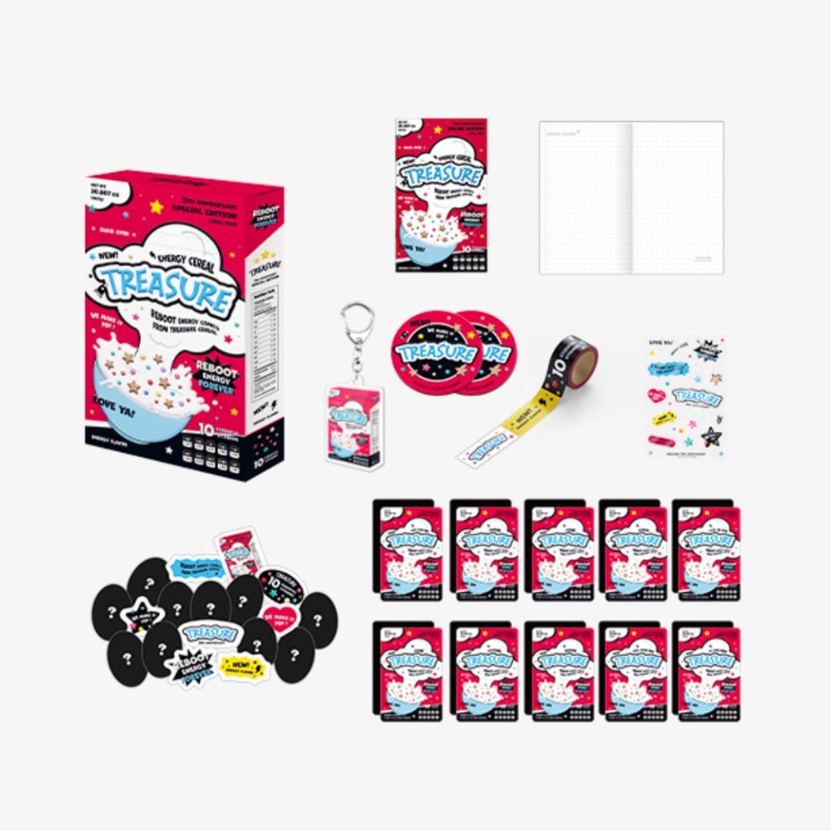 TREASURE 2023 Debut Anniversary Cereal Deco Kit - K-STAR