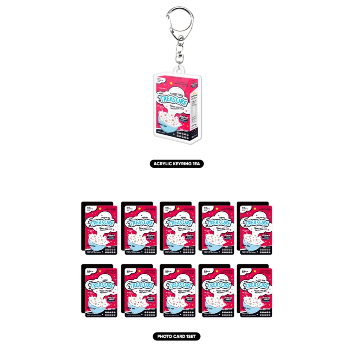 TREASURE 2023 Debut Anniversary Cereal Deco Kit - K-STAR