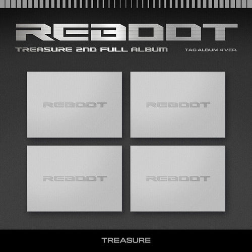TREASURE - REBOOT 2nd Full Album YG TAG Version - K-STAR
