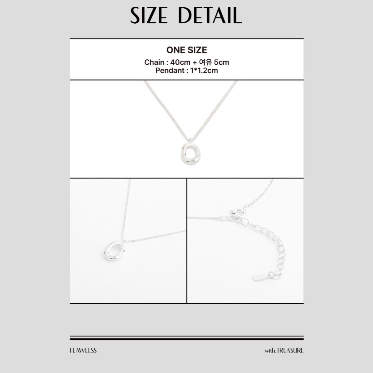 TREASURE x Flawless Silver 925 Official MD - K-STAR