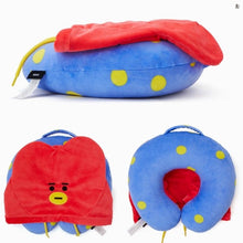 [LINE X BT21] Travel Pillow with Hood (Free Shipping)