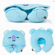 [LINE X BT21] Travel Pillow with Hood (Free Shipping)