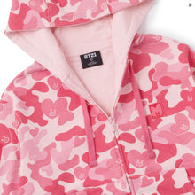 [LINE X BT21] Camouflage Hoodie