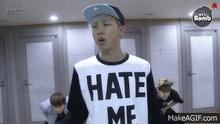 Rap Monster's Style Hate Me Now Shirt