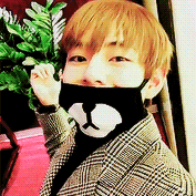 Taehyung's Style Bear Mouth Mask