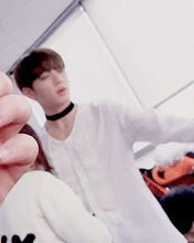Jungkook's Style Black Velvet Choker