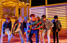 J-Hope's Style Colorful Sweater
