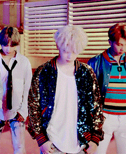 Jimin's Style Shiny Jacket