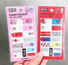 [OLIVE YOUNG X BT21] Gel Nail Strip