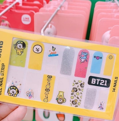 [OLIVE YOUNG X BT21] Gel Nail Strip