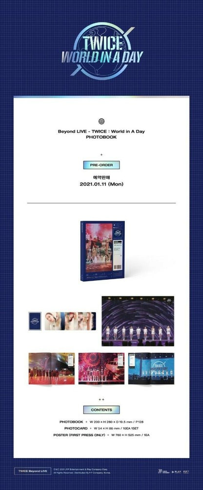 TWICE - Beyond LIVE - TWICE: World in A Day PHOTOBOOK - K-STAR