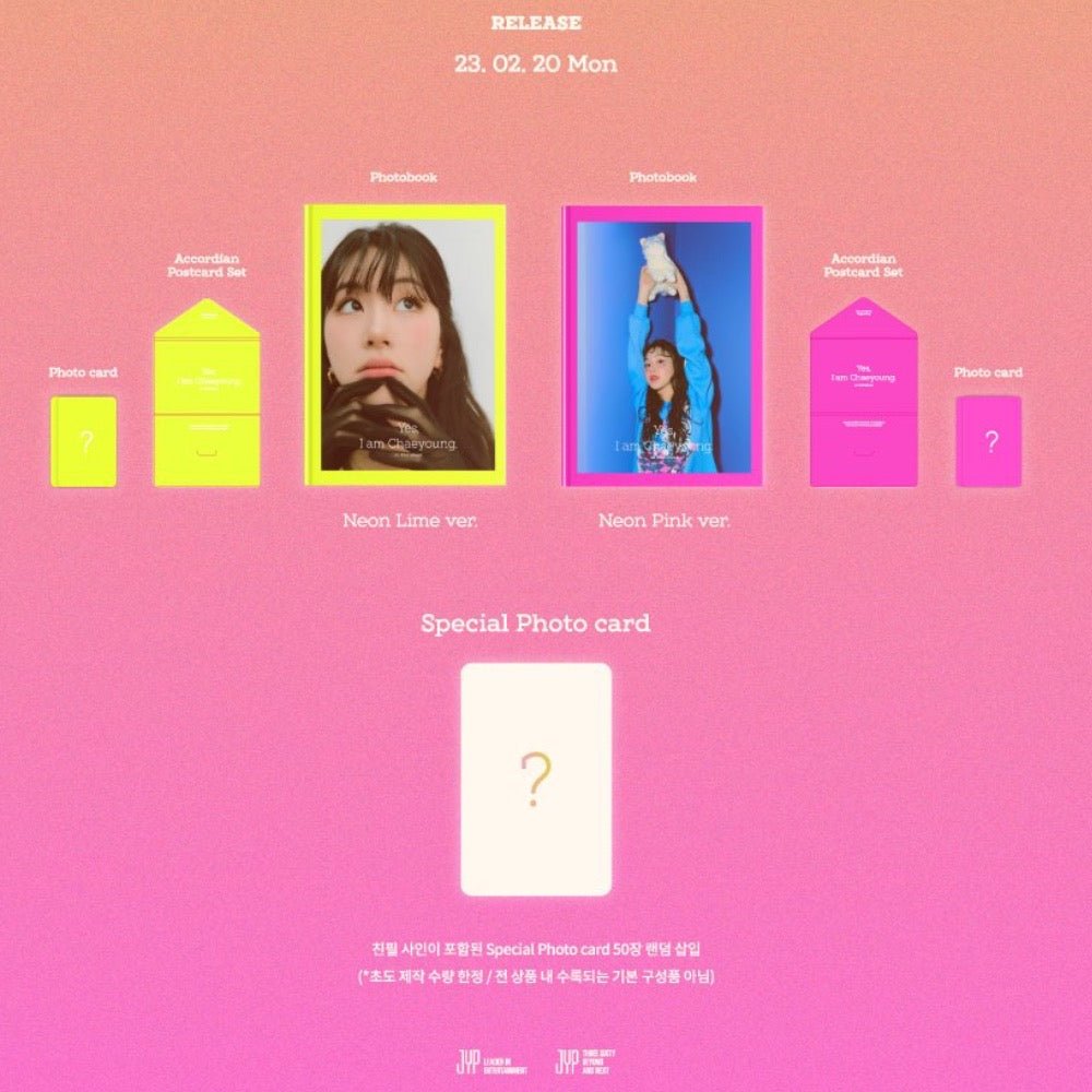 TWICE CHAEYOUNG - Yes, I am CHAEYOUNG 1st Photobook - K-STAR