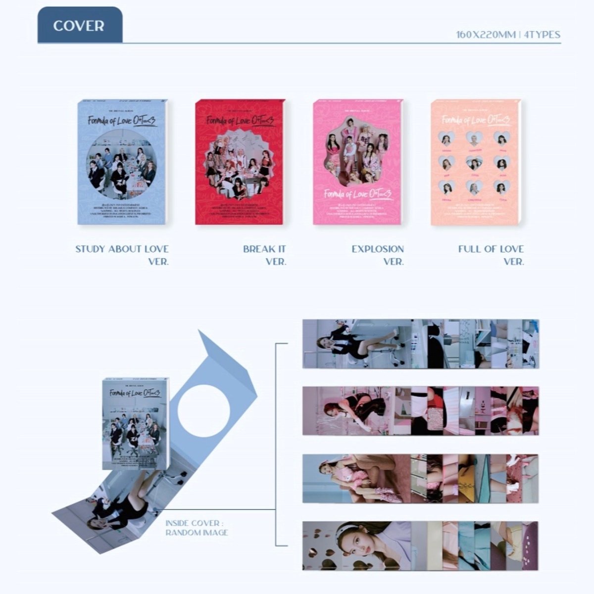 TWICE - Formula of Love: O+T=<3 Album (You Can Choose Version) - K-STAR