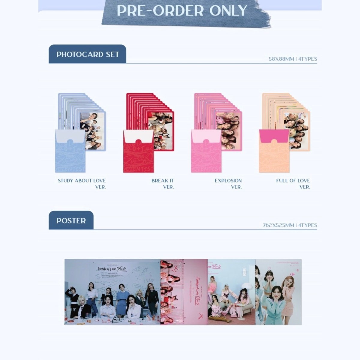 TWICE - Formula of Love: O+T=<3 Album (You Can Choose Version) - K-STAR