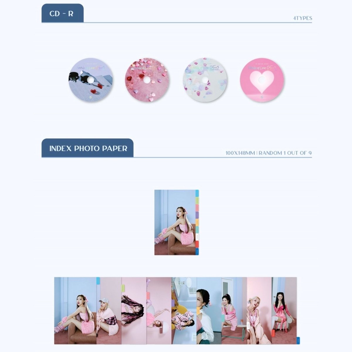 TWICE - Formula of Love: O+T=<3 Album (You Can Choose Version) - K-STAR