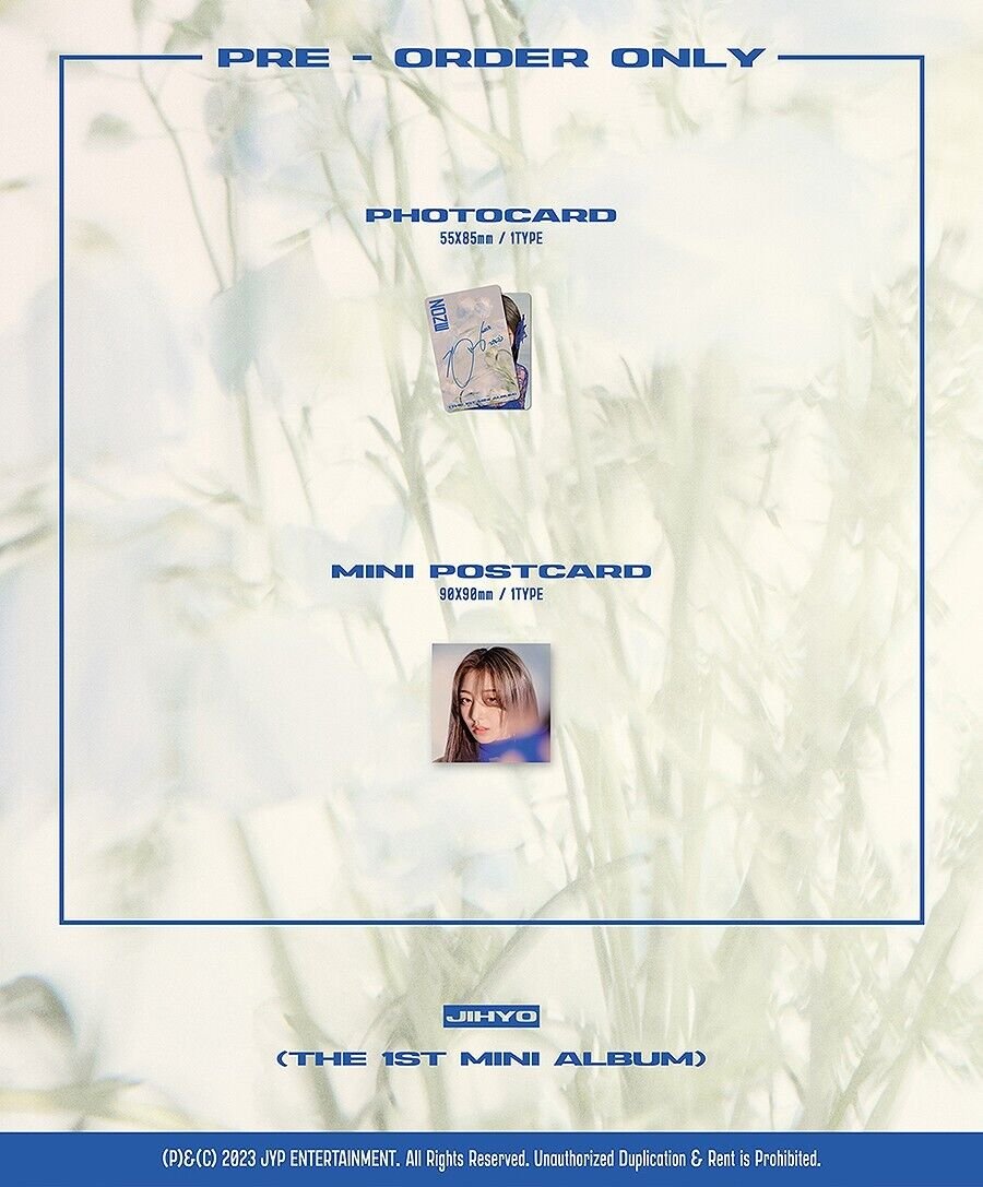 TWICE JIHYO - ZONE 1st Mini Album Digipack Ver – K-STAR