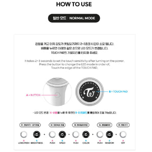 TWICE Official CANDY BONG INFINITY Light Stick Version 3 (1st Preorder) - K-STAR