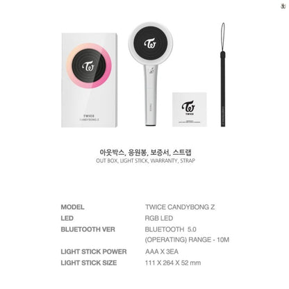 TWICE Official CANDY BONG Z Lightstick - K-STAR