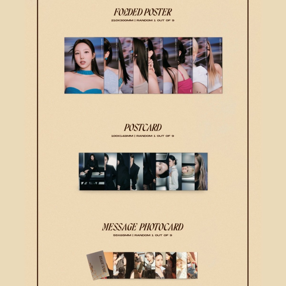 TWICE - READY TO BE (You can Choose Version) - K-STAR