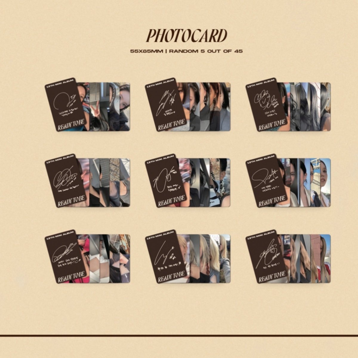 TWICE - READY TO BE (You can Choose Version) – K-STAR