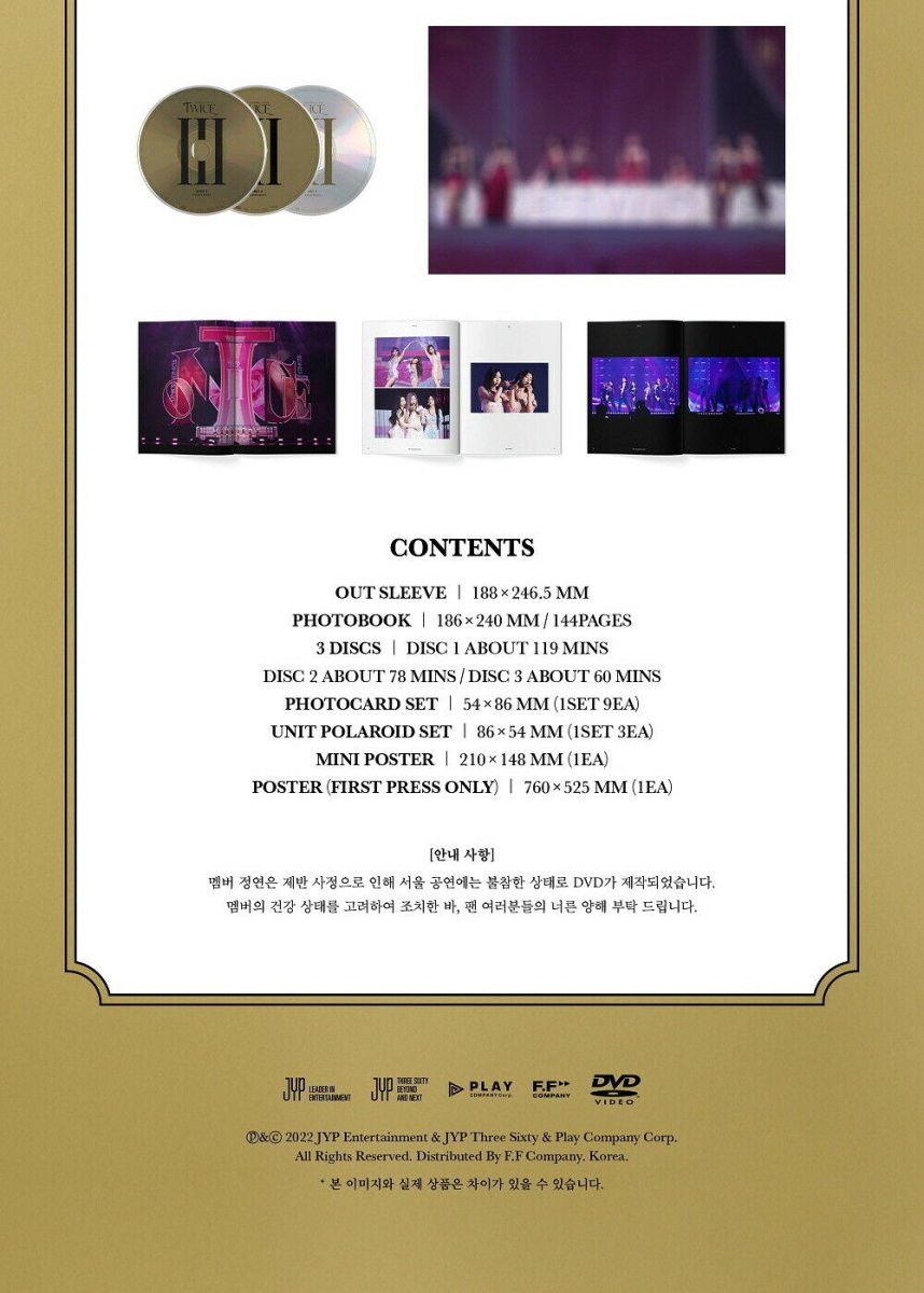 TWICE - TWICE 4TH WORLD TOUR III IN SEOUL DVD / BLU-RAY – K-STAR