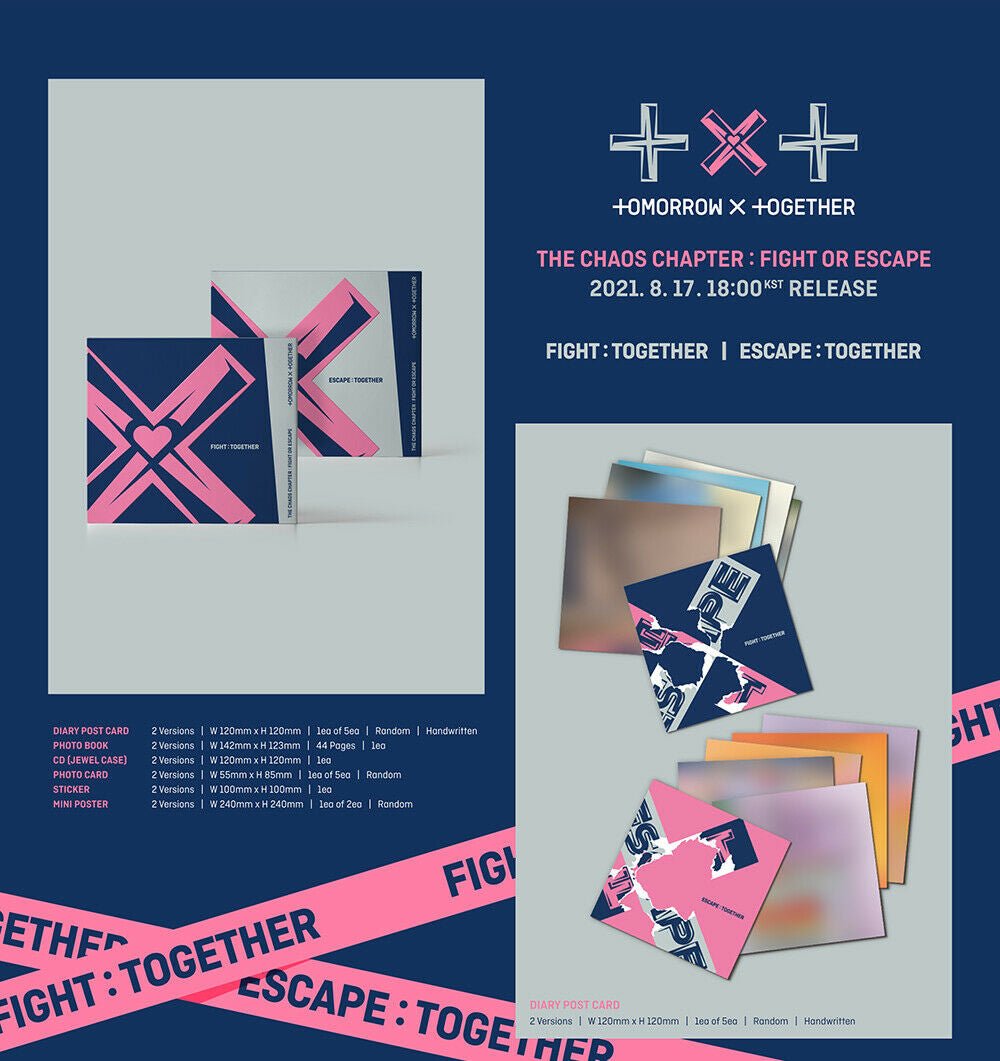 TXT - CHAOS CHAPTER : FIGHT OR ESCAPE (Together Version) - K-STAR