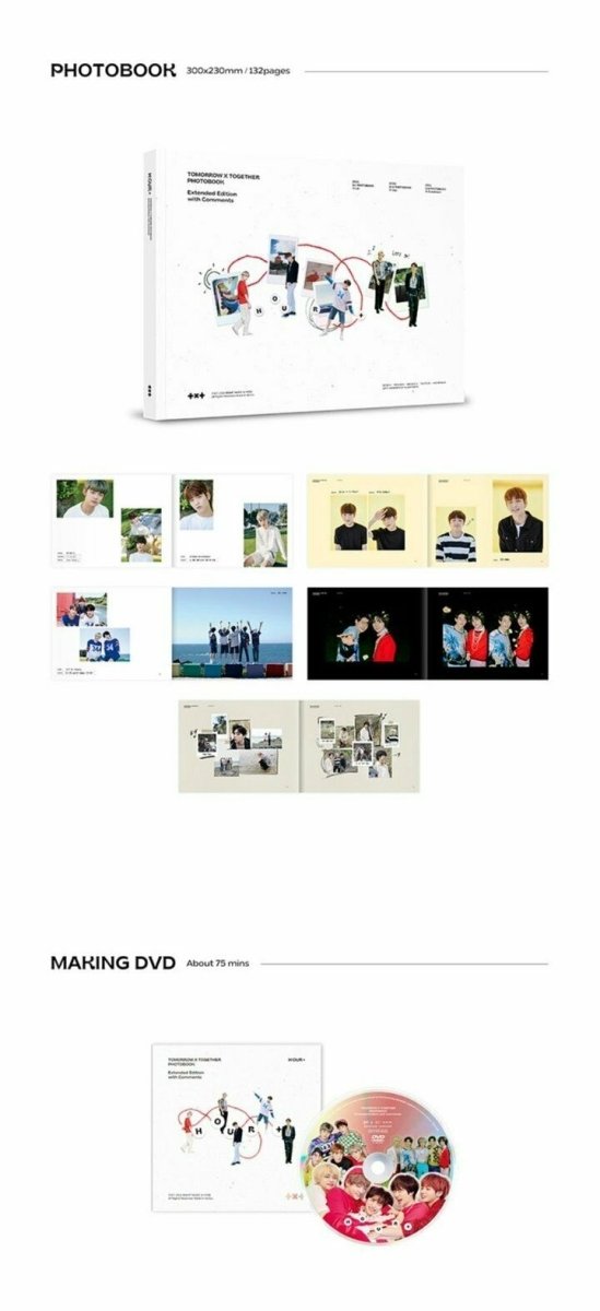 TXT - H:OUR in SUNCHEON The 3RD Photobook + Extended Edition - K-STAR