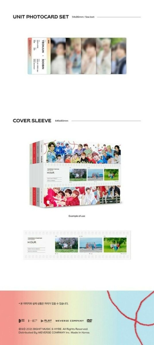 TXT - H:OUR in SUNCHEON The 3RD Photobook + Extended Edition - K-STAR