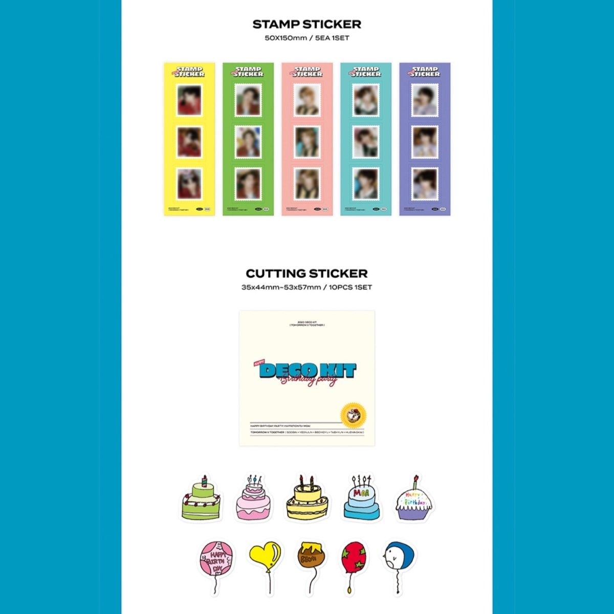 TXT TOMORROW X TOGETHER 2023 OFFICIAL DECO KIT - K-STAR