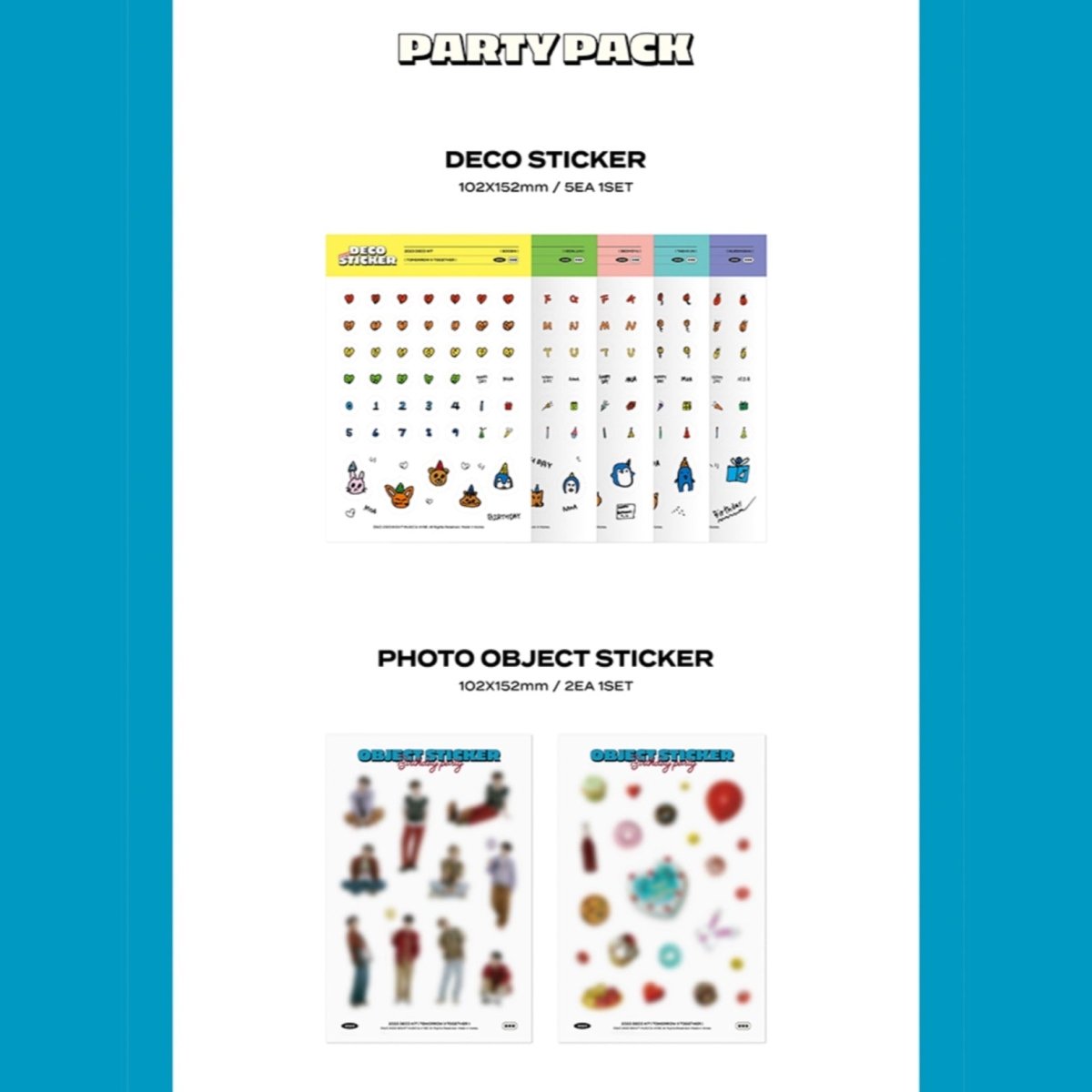 TXT TOMORROW X TOGETHER 2023 OFFICIAL DECO KIT - K-STAR