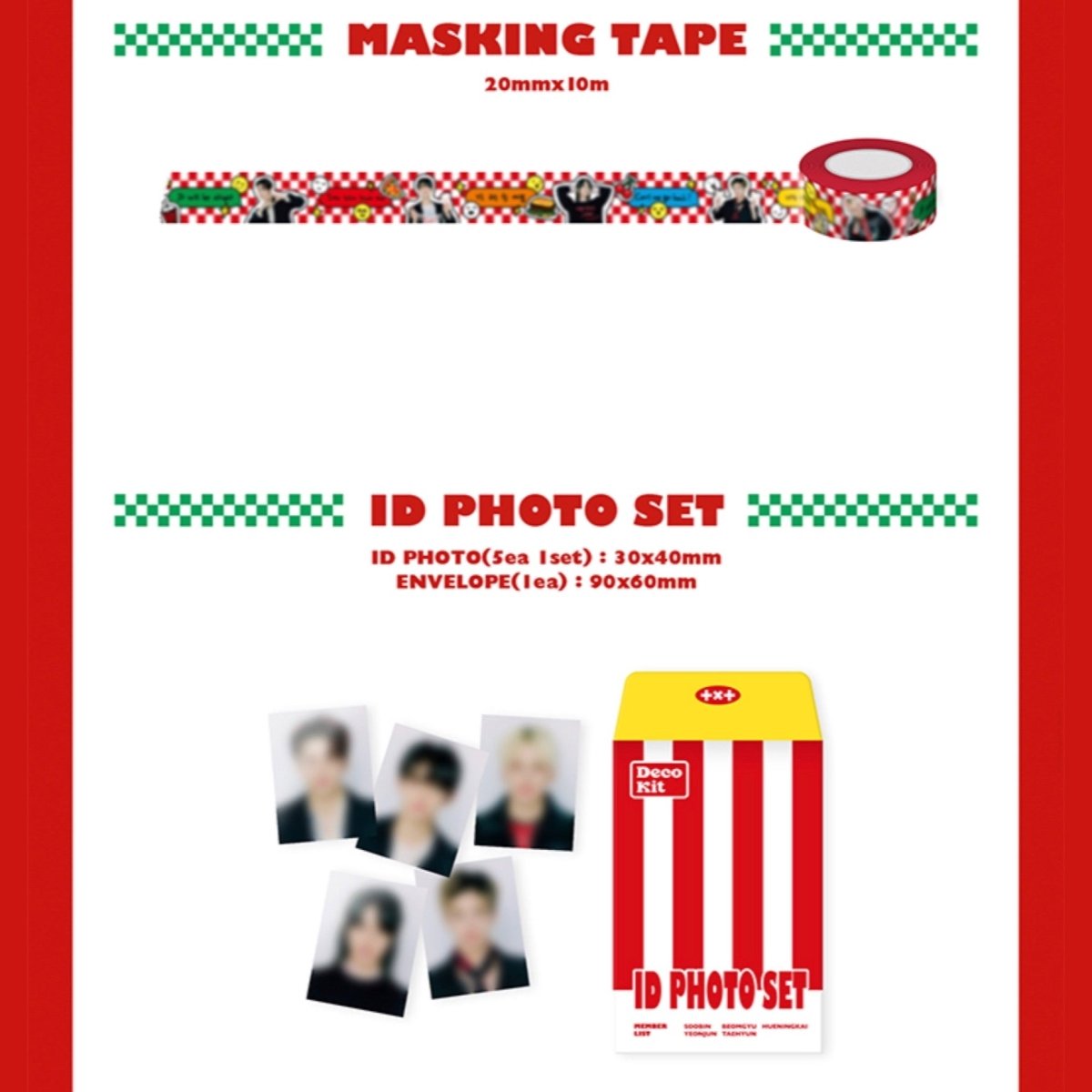 TXT TOMORROW X TOGETHER - OFFICIAL DECO KIT - K-STAR