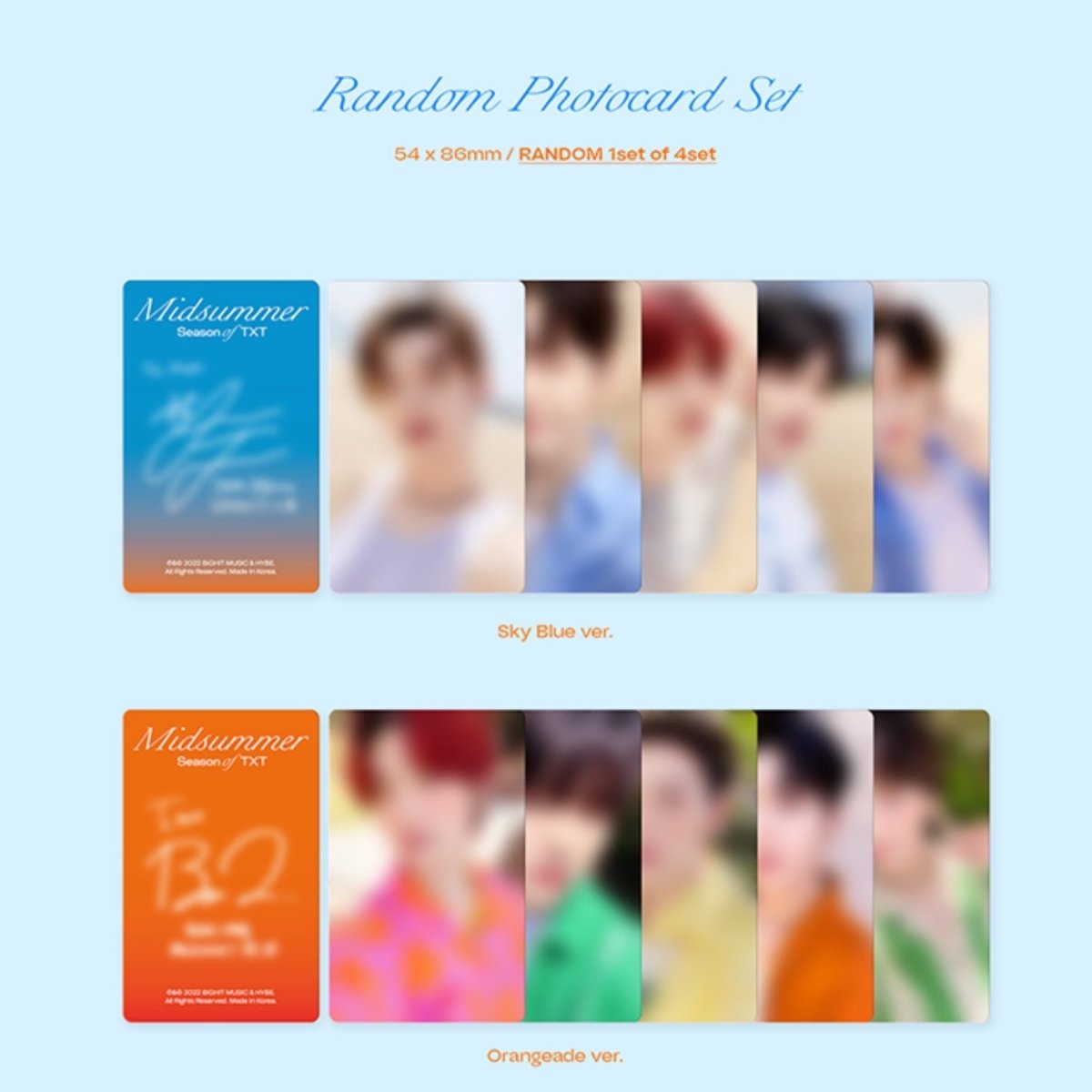 TXT TOMORROW X TOGETHER Season of TXT : Midsummer Photobook – K-STAR