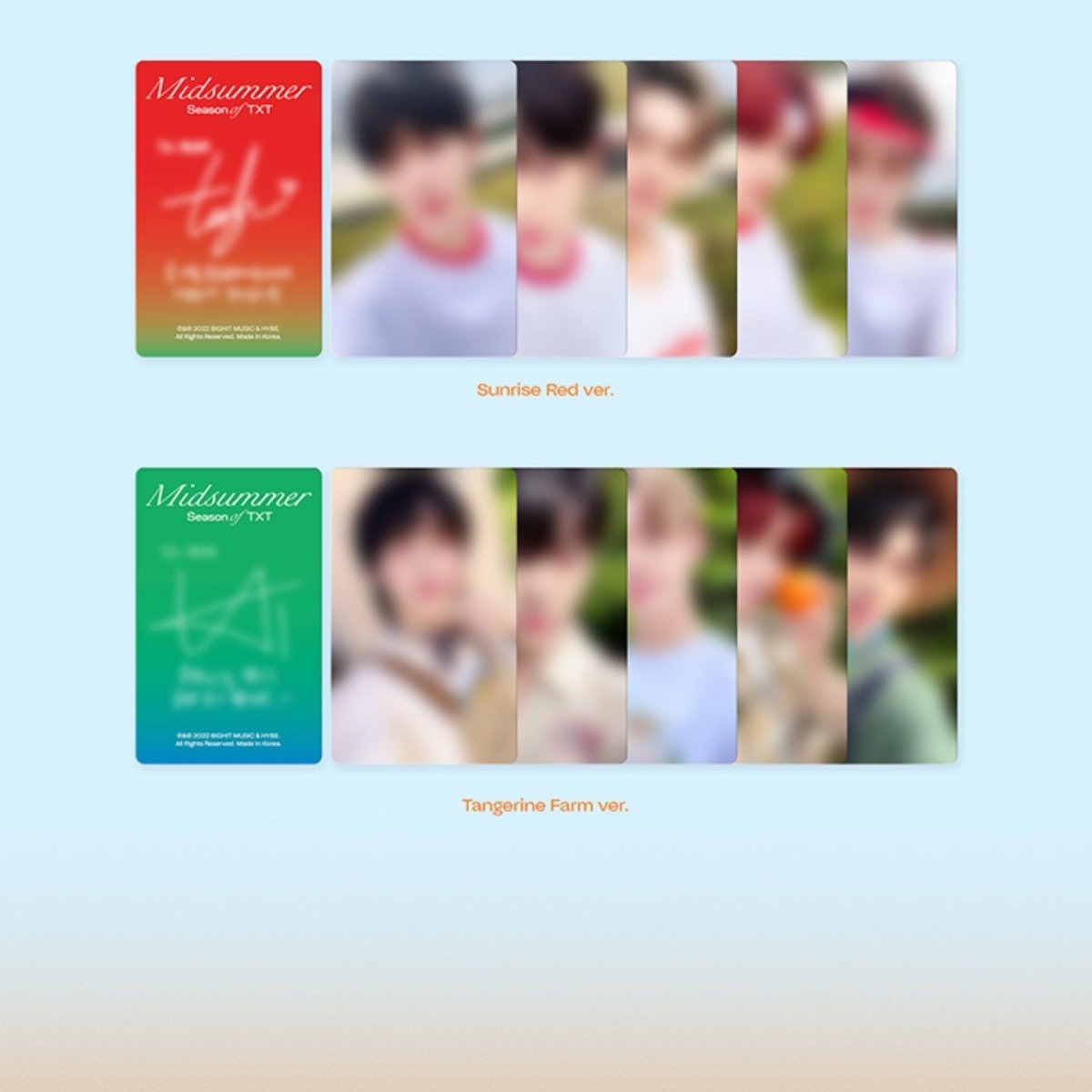 TXT TOMORROW X TOGETHER Season of TXT : Midsummer Photobook – K-STAR