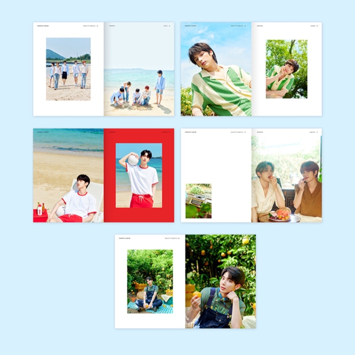 TXT TOMORROW X TOGETHER Season of TXT : Midsummer Photobook – K-STAR