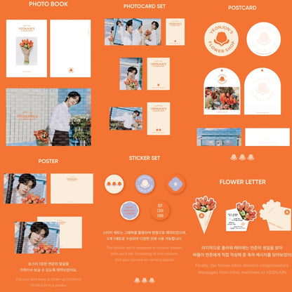 TXT YEONJUN FLOWER SHOP Official MD - K-STAR
