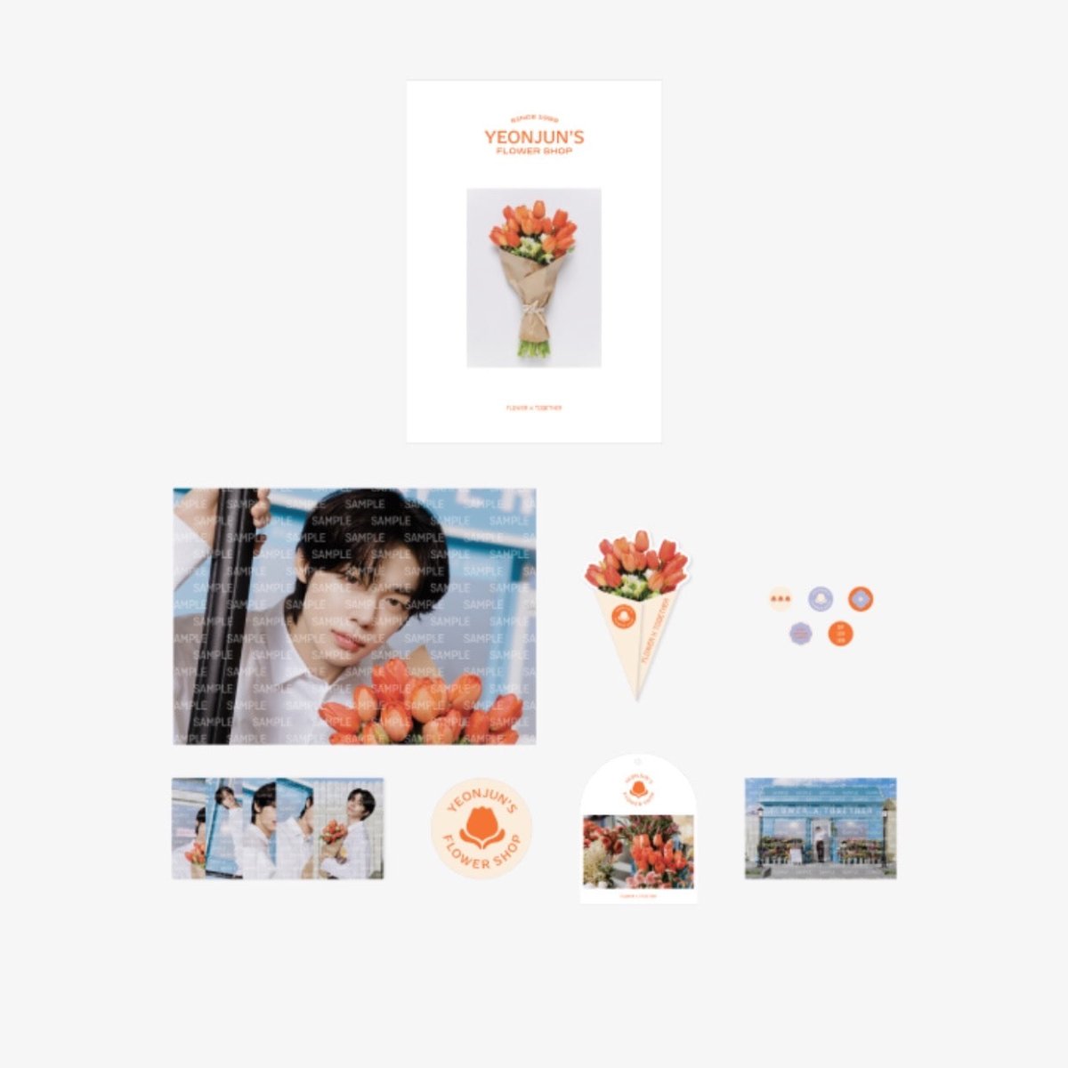 TXT YEONJUN FLOWER SHOP Official MD - K-STAR